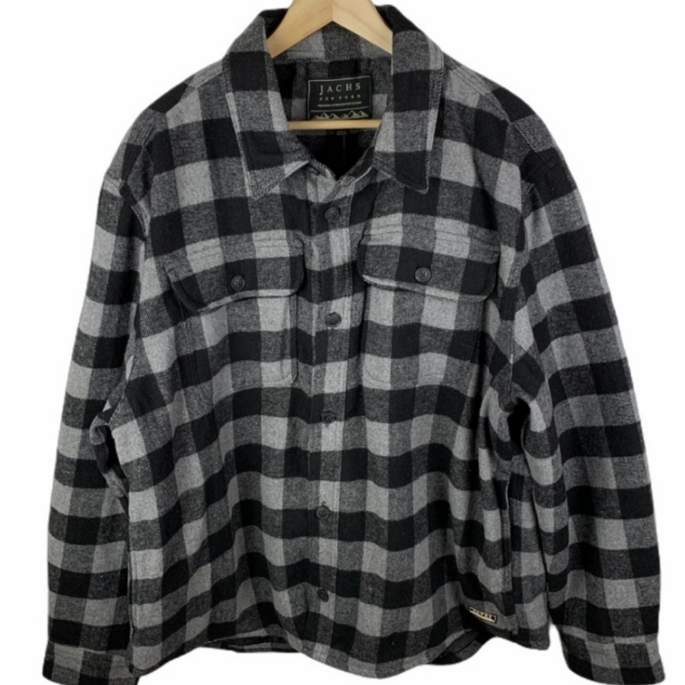 JACHS Charcoal Buffalo PlaidWool Blend Jacket SALE - Picture 14 of 14